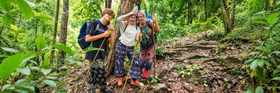 3 Days Jungle Trek with Ethical Elephant Sanctuary and Bamboo Rafting