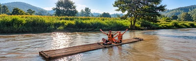2 Days Jungle Trek with Ethical Elephant Sanctuary and Bamboo Rafting