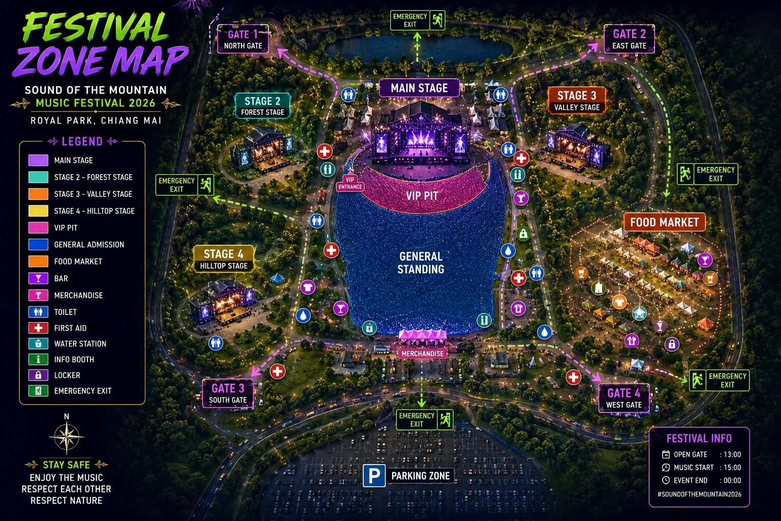 Seat map